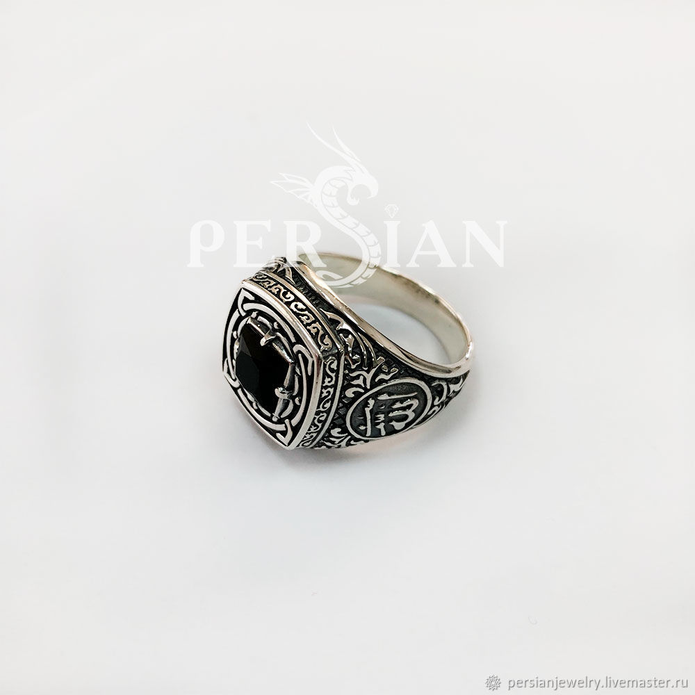 Перстень "Мусульманский агат" КС 113 в интернет-магазине Ярмарка ...