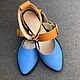 Cosmo sandals light blue/light brown, Sandals, Moscow,  Фото №1