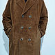 Men's outerwear: Men's suede trench coat brown, Mens outerwear, Pushkino,  Фото №1