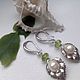 Earrings with pearls and peridot 'Spring is coming...'. Earrings. Ludmila-Stones (Ludmila-Stones). My Livemaster. Фото №5