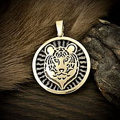 Украшения handmade. Livemaster - original item Pendant,Tiger pendant,symbol of 2022. Handmade.