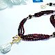 Necklace with garnet 'Glass of Burgundy wine', Necklace, Moscow,  Фото №1