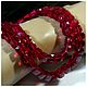 A spinel cube with a cut. piece. Beads1. Irina Rusanova-2. Интернет-магазин Ярмарка Мастеров.  Фото №2