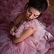 dresses: Dress is made of tulle Pink flamingos. Dresses. Дизайнерские платья Valensia Atelier. My Livemaster. Фото №6