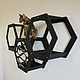 Three hexagon houses for cats ' Labyrinth'. Pet House. VIMBESK. Online shopping on My Livemaster.  Фото №2