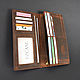 Wallets made of genuine leather 'Theodore' (brown), Wallets, Moscow,  Фото №1