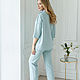 Order Suit 'Sport blue' at a super price!!!. Designer clothing Olesya Masyutina. Livemaster. . Tracksuits Фото №3