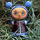 Весняна- миниатюрная , росписная куколка из дерева, Куклы и пупсы, Сумы,  Фото №1