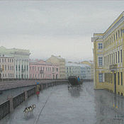Картины и панно handmade. Livemaster - original item Buy wall painting St. Petersburg Sink, ,12. Handmade.