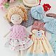 Кукла вязаная с набором одежды. Игровая кукла. Куклы и пупсы. Marishka_Toys. Ярмарка Мастеров.  Фото №6