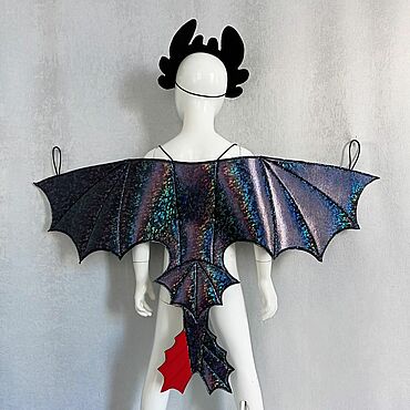 Карнавальный костюм дракона Беззубика, мастер-класс | Швейный Советник
