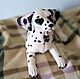 felted wool toy. Dog breed Dalmatian. Felted Toy. Nina felt. Online shopping on My Livemaster.  Фото №2