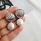 Pearl earrings, Earrings, Ufa,  Фото №1