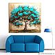 Triptych ' Multicolor trees'. Pictures. Beautiful Pictures. Online shopping on My Livemaster.  Фото №2
