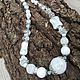 Exclusive necklace handmade jewelry, luxury, necklace decoration buy at the Fair Masters, the delicate earrings with mother of pearl decoration, work of authorship, is a versatile decoration, decorati