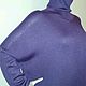Платье "Фиолетовое" кашемир/шелк. Платья. Вера / Kirshvery_knit (kirshvery) (kirshvery). Ярмарка Мастеров.  Фото №5