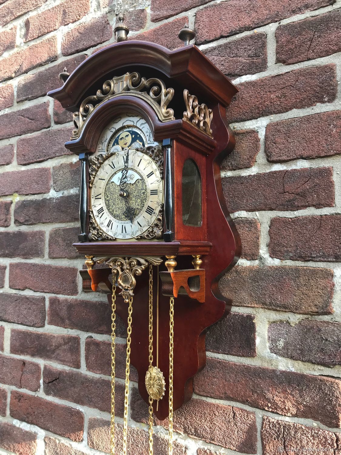 A Vintage Clock With The Battle The Rarity The Netherlands Kupit Na Yarmarke Masterov Hwhd9com Predmety Interera Vintazhnye Arnhem