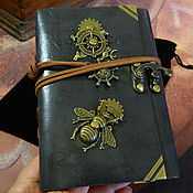 Канцелярские товары handmade. Livemaster - original item Notepad steampunk 