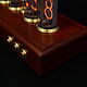 Lamp clock IN-14 'Paduk'. Tube clock. Tube-time (tube-time). My Livemaster. Фото №6