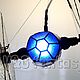 Stained glass pendant light "TIE/fo space. Ceiling and pendant lights. V&G fantasy. My Livemaster. Фото №5