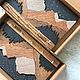 Ключница на стену ГОРЫ ночь. Ключницы настенные. Lagom Home Wood. Интернет-магазин Ярмарка Мастеров.  Фото №2