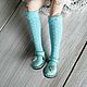 Doll clothes: Knee socks for Blythe 7.5cm. Clothes for dolls. Olga Safonova. My Livemaster. Фото №6