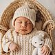 Свитер и шапочка для новорожденного Реквизит для фотосессии, Реквизит для детской фотосессии, Краснодар,  Фото №1