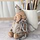 Слон тедди слоник ручной работы teddy elephant handmade. Тедди Зверята. LuckyBearsShop. Ярмарка Мастеров.  Фото №8