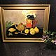Painting 'Dutch still life', oil, Holland. Vintage paintings. Dutch West - Indian Company. Online shopping on My Livemaster.  Фото №2
