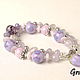 Bracelet with amethyst, Bead bracelet, Moscow,  Фото №1