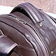 Men's leather backpack ' EL». Men\\\'s backpack. CRAZY RHYTHM bags (TP handmade). My Livemaster. Фото №4