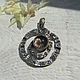 Silver pendant with Rauch-Topaz. Pendants. BOR.N | avtorskoe serebro. Online shopping on My Livemaster.  Фото №2