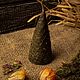 Свеча-конус с травами (из вощины), Ритуальная свеча, Краснодар,  Фото №1