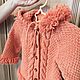 Order Orange Knitted cardigan with hood for girls 2-3 years old as a gift. Knit for you (Irina). Livemaster. . Childrens cardigan Фото №3