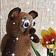 Винни - Пух и Пятачок. Мягкие игрушки. Марина Скорикова. Интернет-магазин Ярмарка Мастеров.  Фото №2