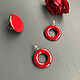 Order Hoop earrings: Kongo. mollioglass. Livemaster. . Congo earrings Фото №3