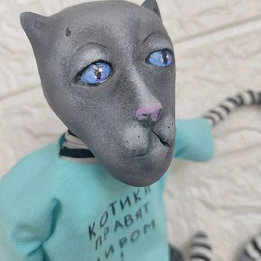 Куклы и игрушки ручной работы. Ярмарка Мастеров - ручная работа Котики правят миром. Handmade.
