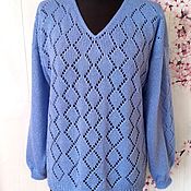 Пуловер  Голубой
