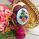 Order Easter egg First flowers (interior on a stand) with embroidery. Yuliya LABORERA souvenir present (yuliya-laborera-podarki). Livemaster. . Eggs Фото №3