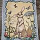 Кухонное полотенце "Rabbit". Полотенца. DolesMade (Олеся). Ярмарка Мастеров.  Фото №4