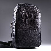 Сумки и аксессуары handmade. Livemaster - original item Genuine Crocodile Leather Shoulder Bag IMA0541B1. Handmade.