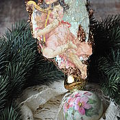Сувениры и подарки handmade. Livemaster - original item Christmas decorations: The tip on the Christmas tree. Handmade.