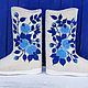 Snow maiden boots. ' BLUE ROSES', boots with embroidery. Felt boots. валенки Vladimirova Oksana. My Livemaster. Фото №4