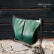 Сумки и аксессуары handmade. Livemaster - original item Bag on chain.Eco-leather.. Handmade.