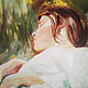 Dream on a summer day, oil painting on canvas. Pictures. myfoxyart (MyFoxyArt). Online shopping on My Livemaster.  Фото №2