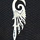  The wing bone of a Buffalo Tattoo. Single earring. Garuda. Online shopping on My Livemaster.  Фото №2