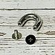 Ручкодержатель 9 мм никель. Фурнитура для шитья. Галина. Ярмарка Мастеров.  Фото №5