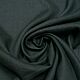 Linen with cotton, black, width 150 cm, Fabric, Nizhny Novgorod,  Фото №1