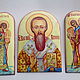 Painting on enamel.Holy Basil, Figurines in Russian style, Tolyatti,  Фото №1