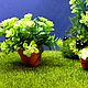 Площадка Газон 30х30. Мини растения и цветы. Всё для кукольного сада и дома. (miniflora). Ярмарка Мастеров.  Фото №6